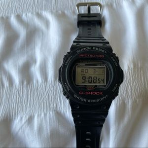 G Shock black watch